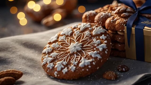 Delicious Nurnberger Lebkuchen, Traditional German Food