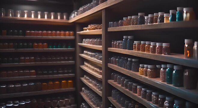 Food supplement store.