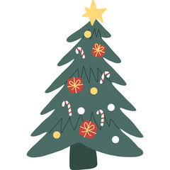 Obraz premium Christmas tree