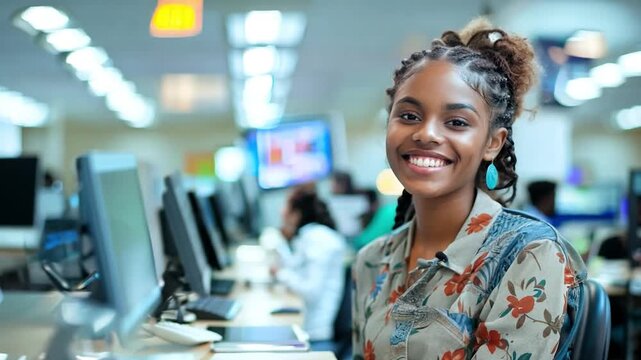 Bank teller assisting a customer at the counter, showcasing customer service in banking.