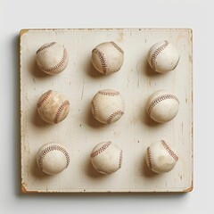 Strategic Baseball Planning on Whiteboard - Isolated Background for Team Tactics and Game Strategy Discussions