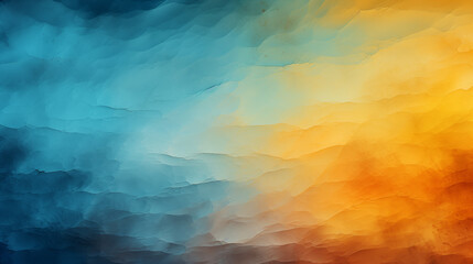 Abstract colorful watercolor paint blue and yellow background. texture for background