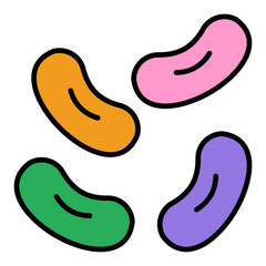 Jelly beans Icon