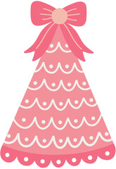 Party Hat with Ribbon on Top