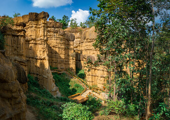 Majestic Phachor Grand Canyon in Mae Wang National Park, Chiang Mai, Thailand