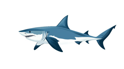 Great White Shark Illustration