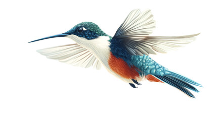 Obraz premium Hummingbird in Flight,