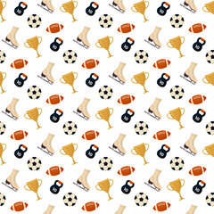 sport seamless pattern