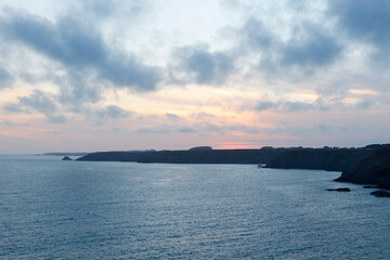 Paysage de Belle-ile en mer