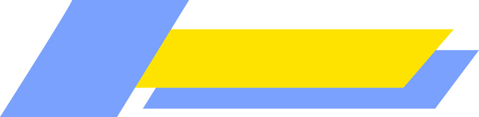 A striking and modern geometric shape designed for headline use. Ideal for digital and print media, this vector graphic features sharp angles and clean lines, perfect for grabbing attention.