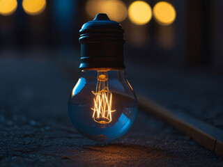 Ampoule arbre énergie verte écologie IA 100