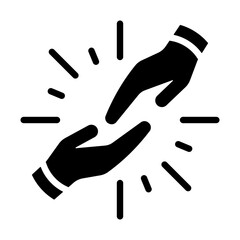 Helping Hand Icon