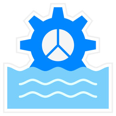 Fluid mechanics Icon