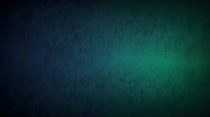 Grainy Blue-Green Gradient Background: Textured Abstract Color Blend