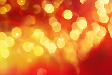Red orange bokeh background. Background for Christmas
