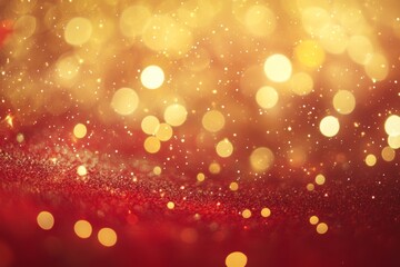 Red orange bokeh background. Background for Christmas