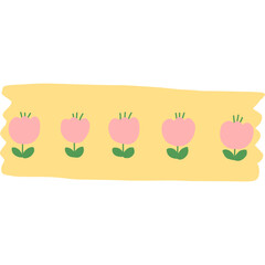 Yellow Washi Tapes