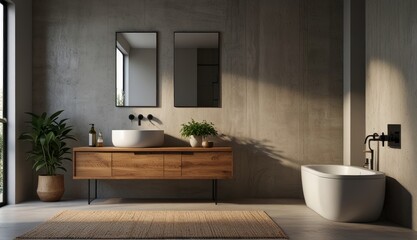 Modern Minimalist Bathroom Design