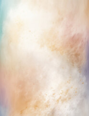 Fototapeta premium background with watercolor - abstract soft colors background with splashes - vintage background - Generative AI