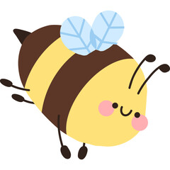Cute Honey bee