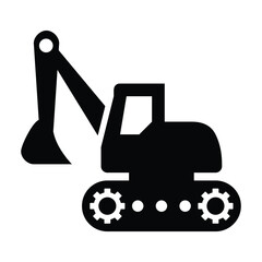 Excavator Loader Icon