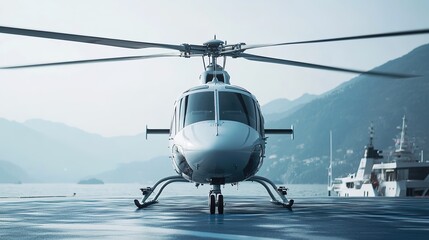 Helicopter in Flight: Detailed and Dynamic Aerial Vehicle Design