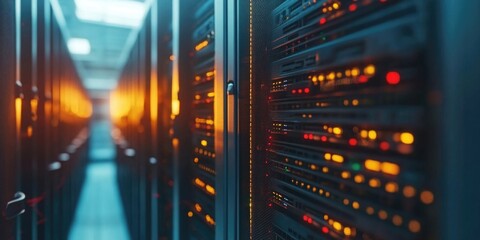 Data Center Server Row