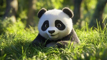 Fototapeta premium Panda Bear