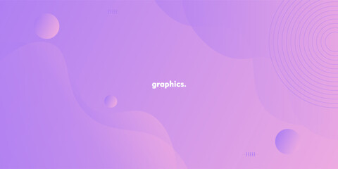 Abstract minimal geometric wave pink background design. 3D simple shape circle pattern background. Eps10