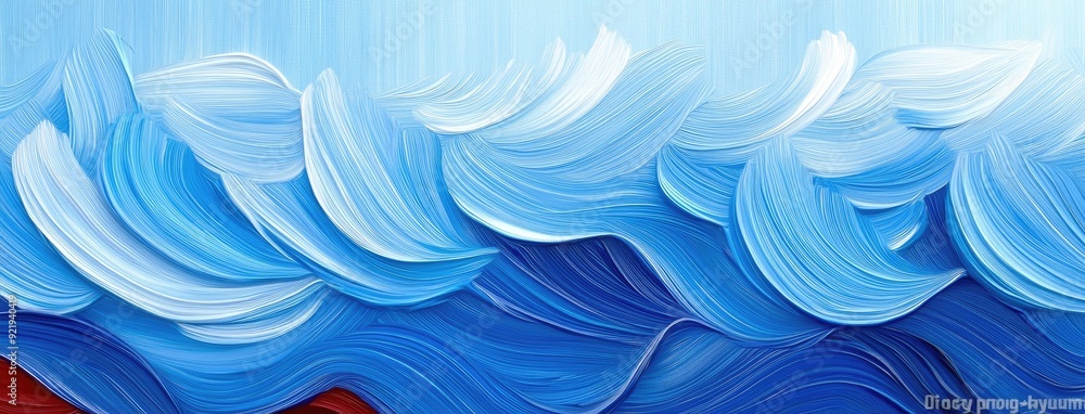 Poster a vibrant close-up of a colorful palette with an artist's paintbrush resting on the edge, ready to c
