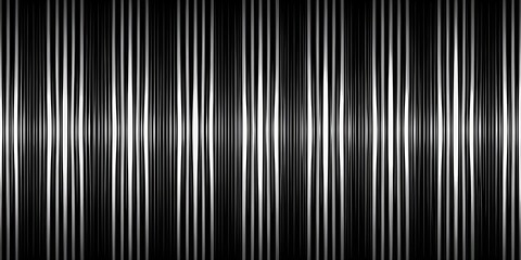 Minimalistic abstract lines in shades of black and white creating a visually striking pattern