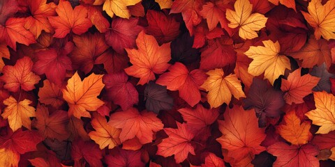 Autumn Harvest Display with Rich Colors and Textures