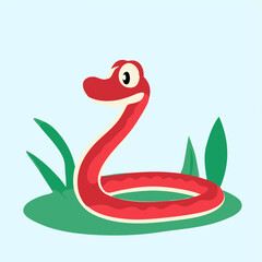 Fototapeta premium Wąż ilustracja