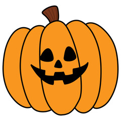 halloween pumpkin head