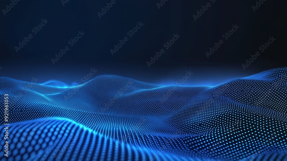 Poster an abstract digital data plexus technology background in 4k with lines and dots for network data con