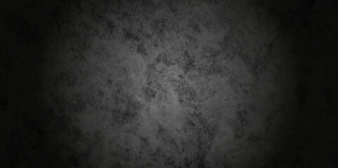 Abstract dark black and stone grungy wall backdrop texture background. Blank black concrete texture surface background. dark texture chalk board and black board background.