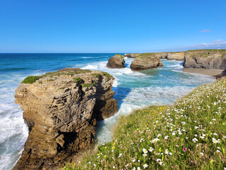 Acantilados de Xangal