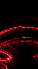 Futuristic Story Overlay Background Neon Glow Sci-Fi
