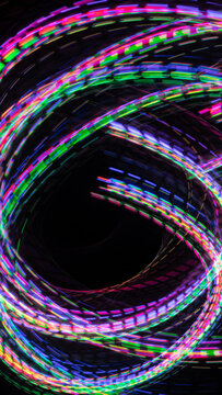 Futuristic Story Overlay Background Neon Glow Sci-Fi