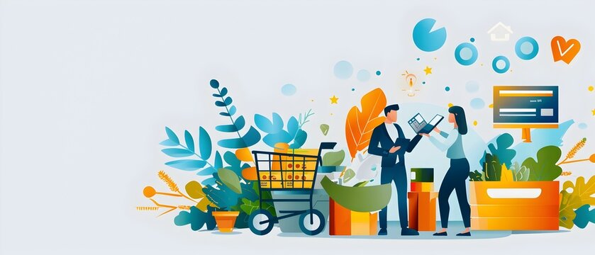 Online Shopping, Secure Payment, E-commerce, Delivery, Shopping Cart, Payment Method.