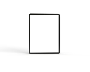 tablet mockup isolated on white