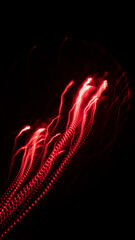Futuristic Story Overlay Background Neon Glow Sci-Fi