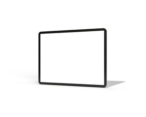 Fototapeta premium tablet mockup isolated on white