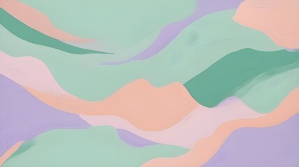 Abstract shapes and flowing with rough pastel color wall texture background wallpaper.