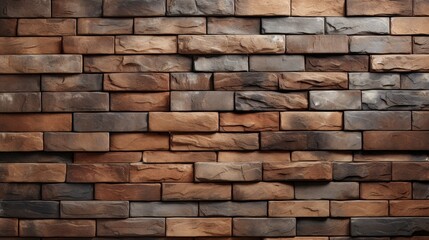 Fototapeta premium brown textures brick pattern detailed