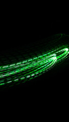 Futuristic Story Overlay Background Neon Glow Sci-Fi schwarz grün