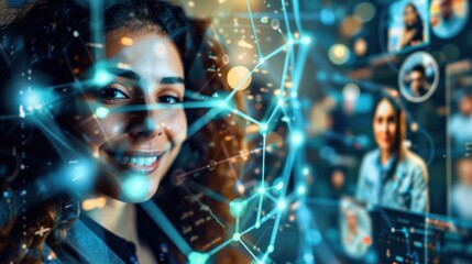 Digital Communication: Harnessing phones, computers, and tech devices to exchange messages, make calls, or engage in video conferences, optimizing communication efficiency.