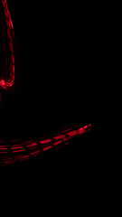 Futuristic Story Overlay Background Neon Glow Sci-Fi schwarz rot