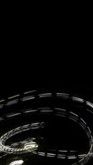 Futuristic Story Overlay Background Neon Glow Sci-Fi