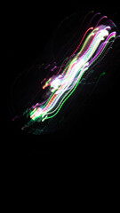 Futuristic Story Overlay Background Neon Glow Sci-Fi